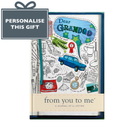 Memory Book for Grandad sketch cover from you to me