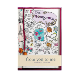 guided memory journal for Dear Godmother (sketch) for Mothers by from you to me