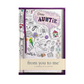 Dear Auntie (Sketch Collection) An inspiring guided memory journal by FROM YOU TO ME