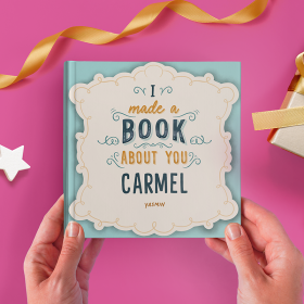 Personalised I Made A Book About You lifestyle by FROM YOU TO ME