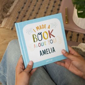 Personalised 'I Made A Book About You' Friendship Gift Book by FROM YOU TO ME
