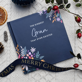 Personalised 'Reasons Why' Book for Gran - Flower Design by FROM YOU TO ME